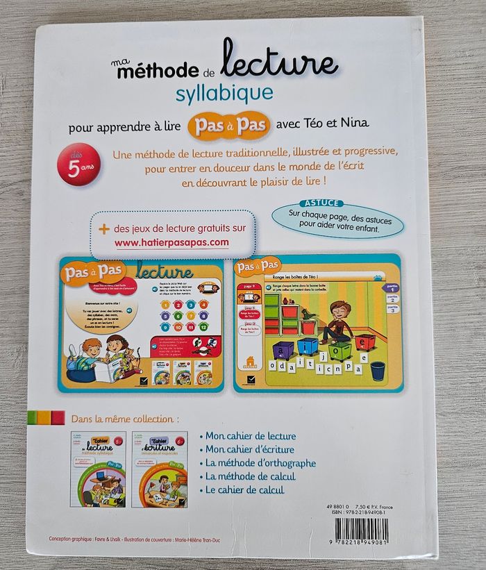 Livre méthode de lecture - photo numéro 2