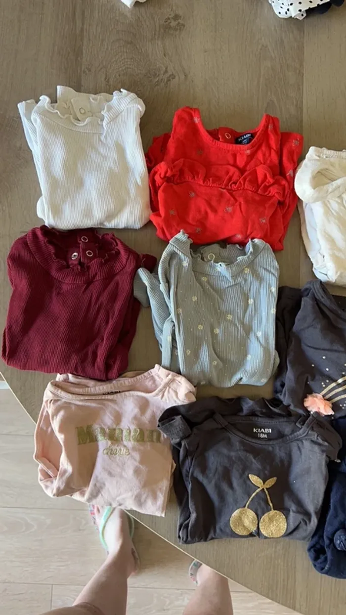 Lot de 15 tshirts manches longues - photo numéro 4