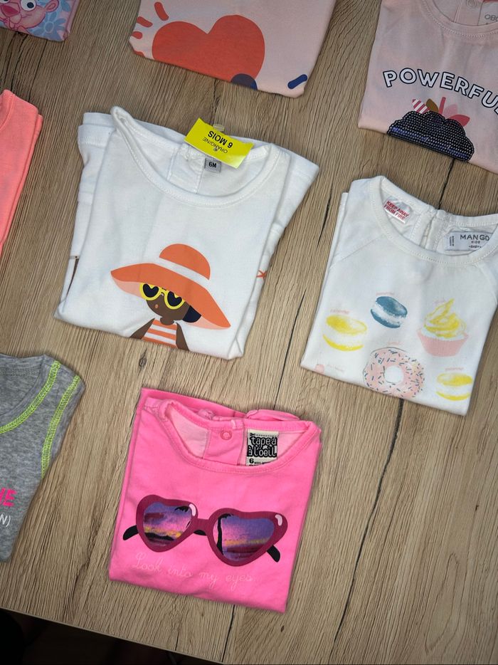 Lot de 11 t-shirts manches courtes - photo numéro 5