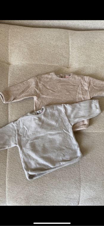 Lot de deux pull bébé ZARA