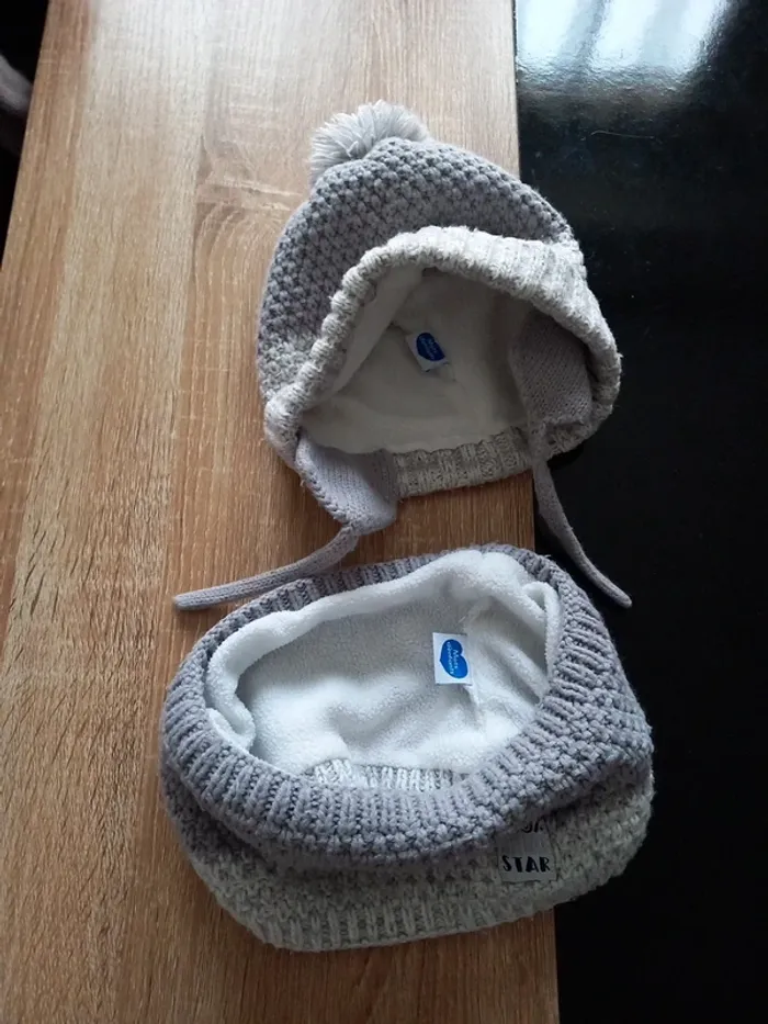 Bonnet et cache cou enfant - photo numéro 5