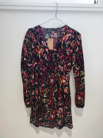 Robe colorée XS Shein neuf