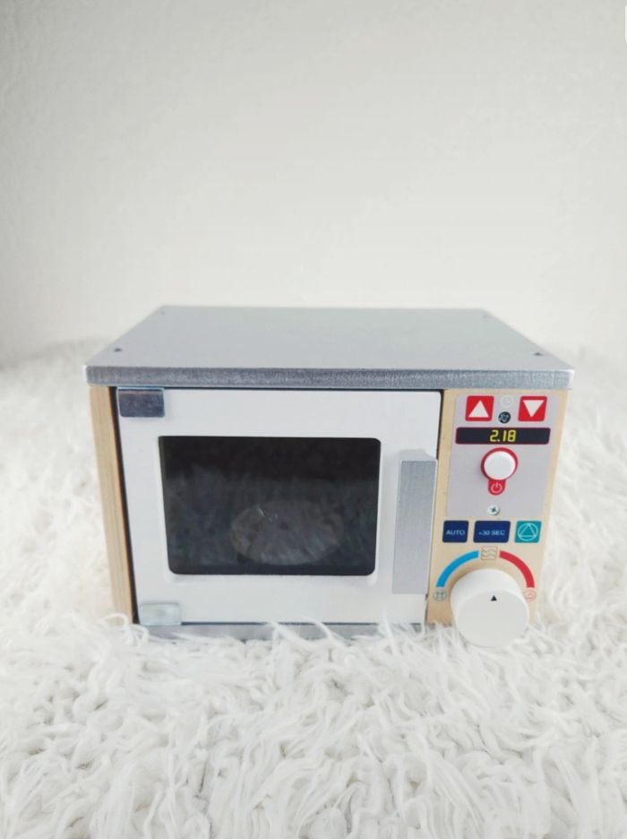 Four micro-ondes en bois marque Oxybul 🎅 - photo numéro 2