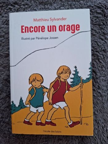Livre Encore un orage en très bon état