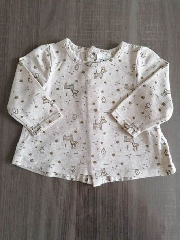 Ensemble T Shirt manches longues/ pantalon 3 mois