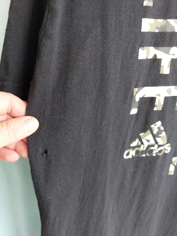 Tee-shirts Adidas Three Stripe Life Taille L - photo numéro 2