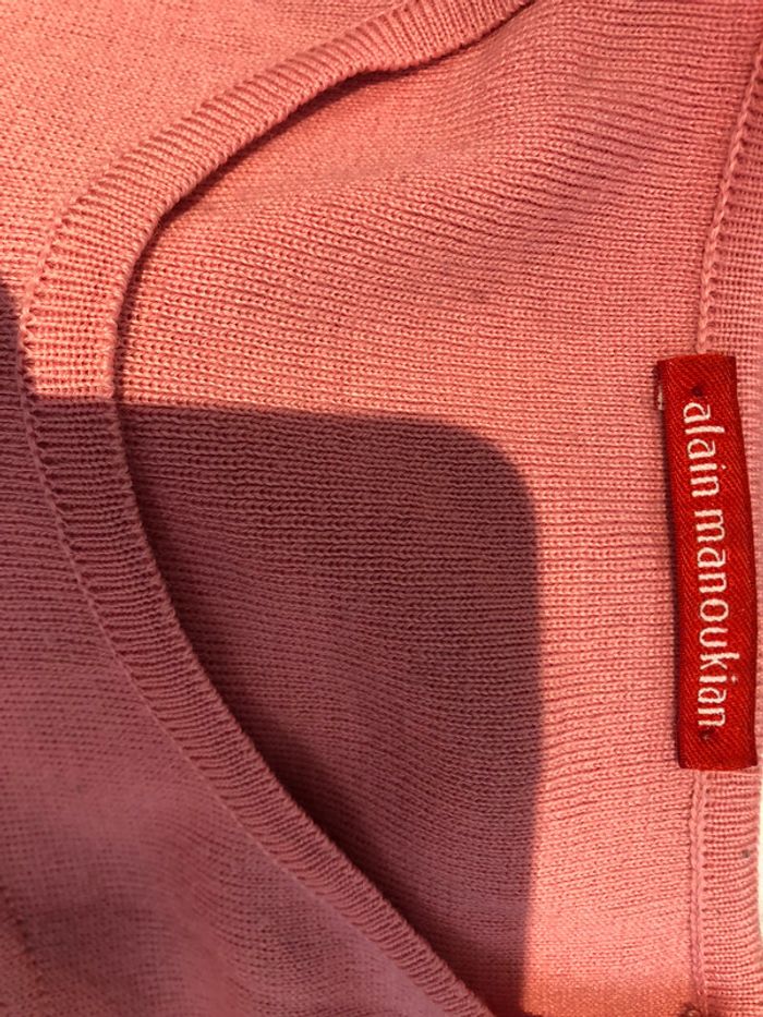 Pull rose Alain Manoukian - photo numéro 7