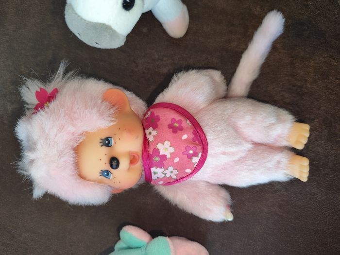 Kiki monchhichi peluches licorne  poulpe - photo numéro 2