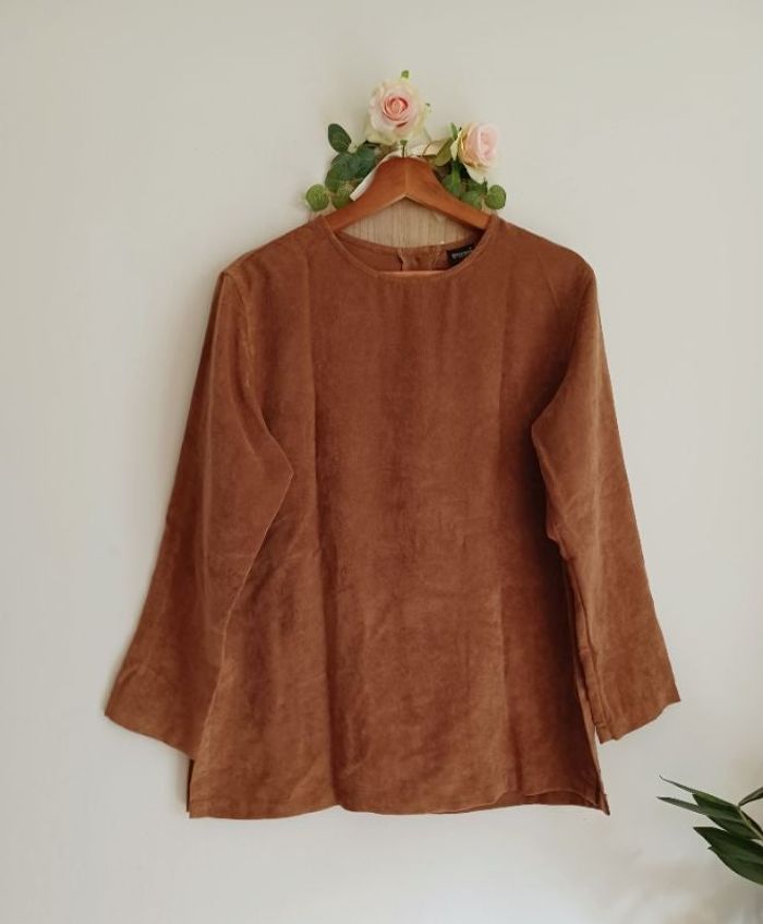 Blouse doublée effet peau Jacqueline Riu Taille 38/40