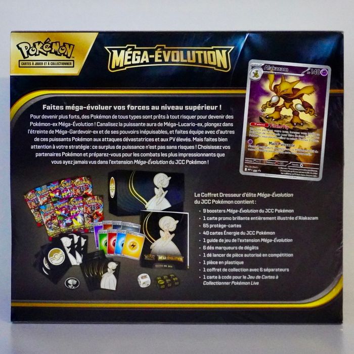 Coffret Pokémon ETB ME01 Méga Évolution Gardevoir - FR - petit défaut - photo numéro 2