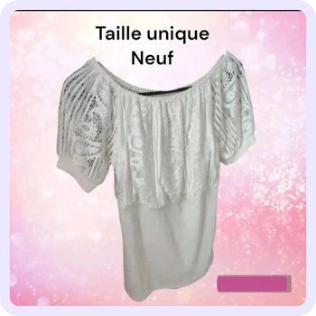 Haut femme blanc