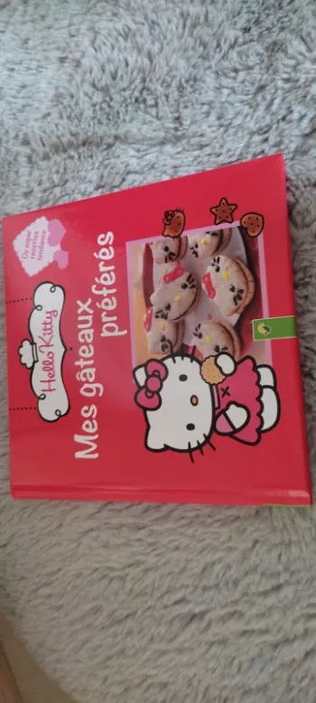 Livres de recettes de gâteaux hello Kitty