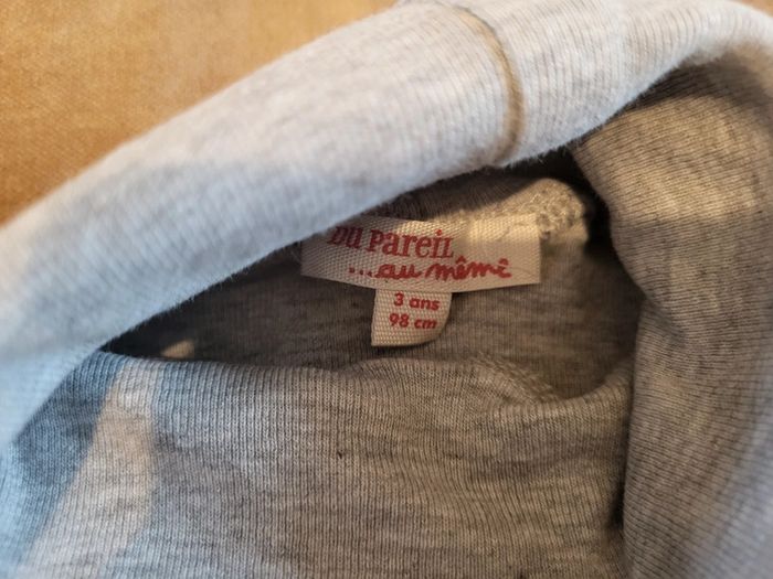 Col roulé 3 ans 98 cm Du Pareil Au Même - photo numéro 3