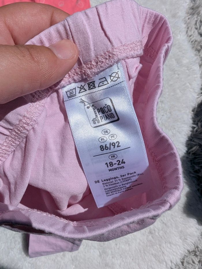 Lot Legging fille 18-24 mois - photo numéro 4