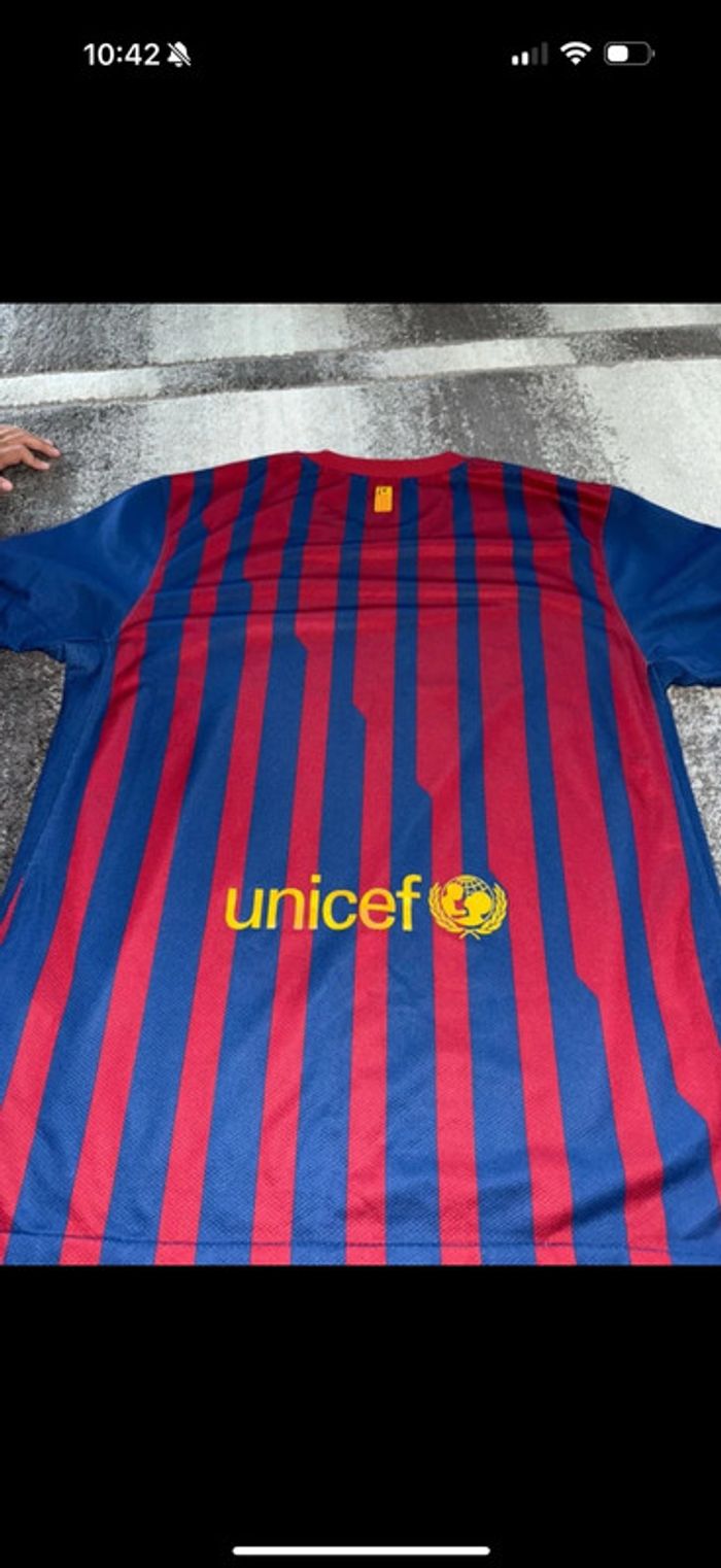 Maillot de foot Fc Barcelone vintage 2012’Authentique - photo numéro 4