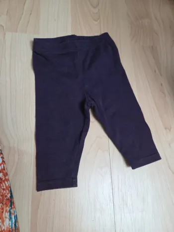 Legging 3mois fille violet