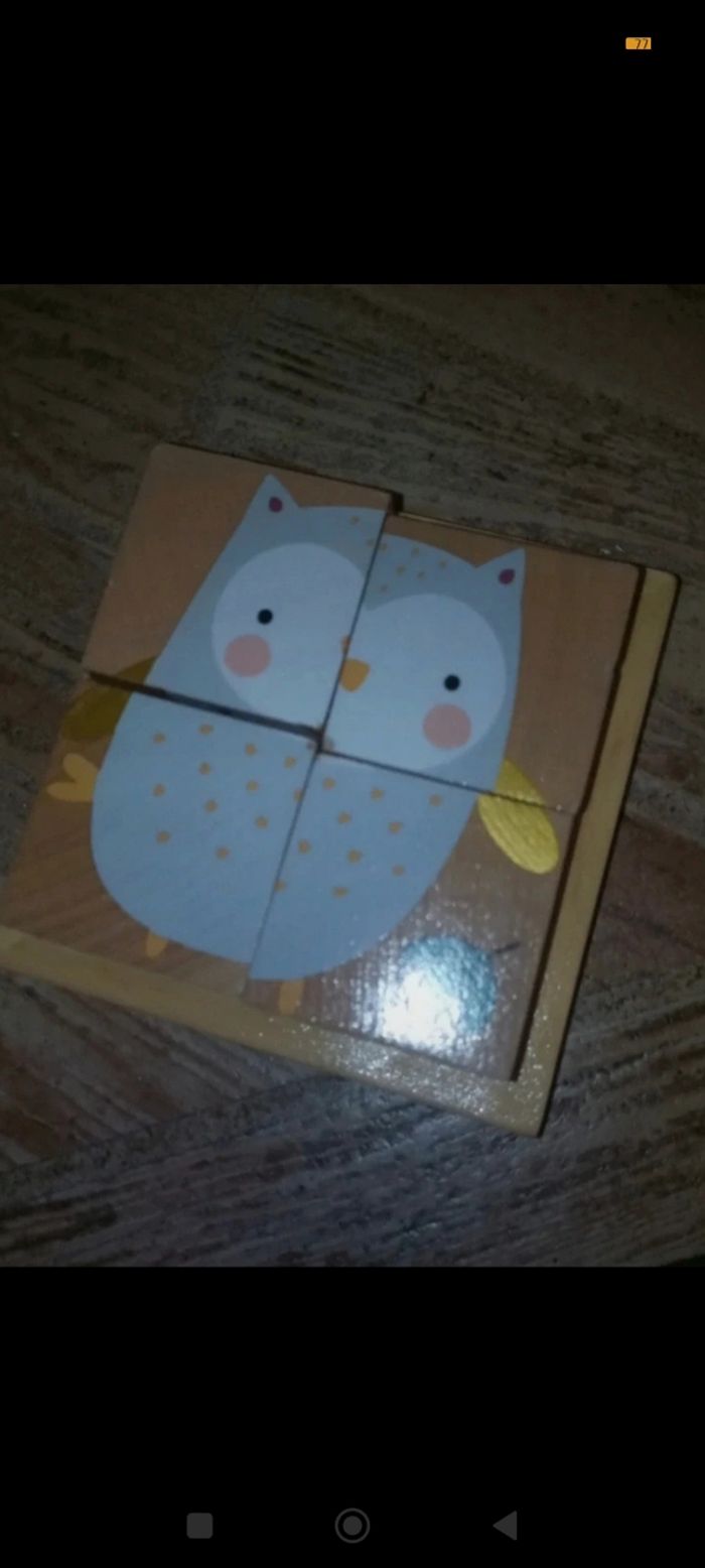 Cube bois Verbaudet animaux de la forêt - photo numéro 4