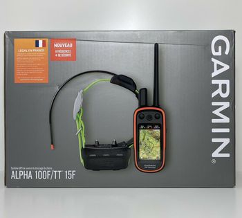 PACK ALPHA 100F NEUF + COLLIER GARMIN  TT15F