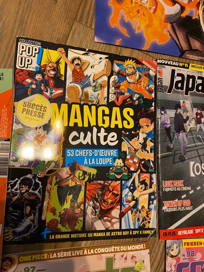 Lot 9 magazines spécial mangas - photo numéro 5