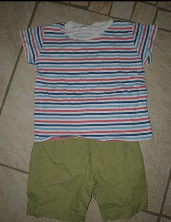 Lot short et tee-shirt 🌞