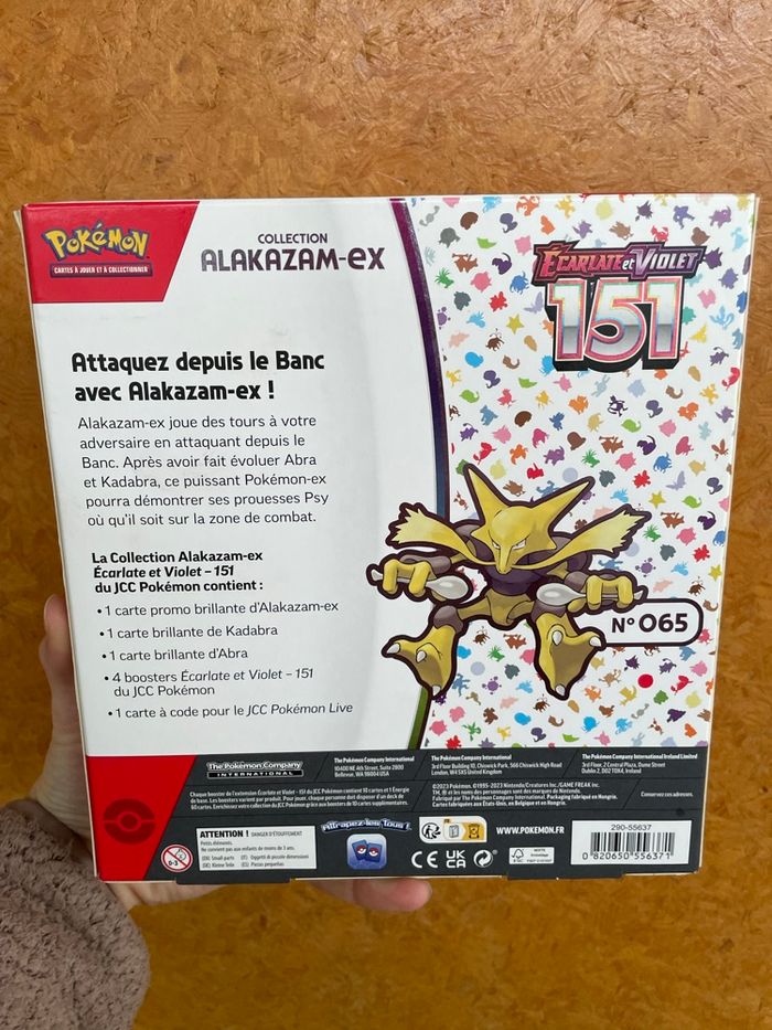 Coffret Alakazam-ex 151 - photo numéro 2