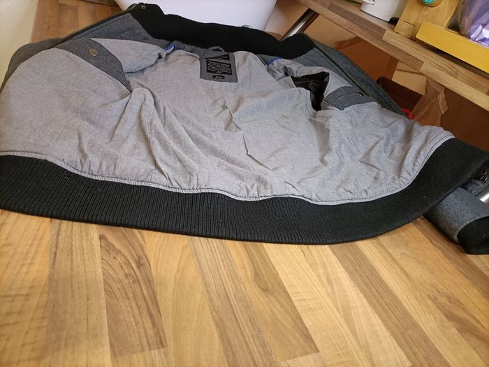 Manteau gris M Jules avec capuche - photo numéro 4