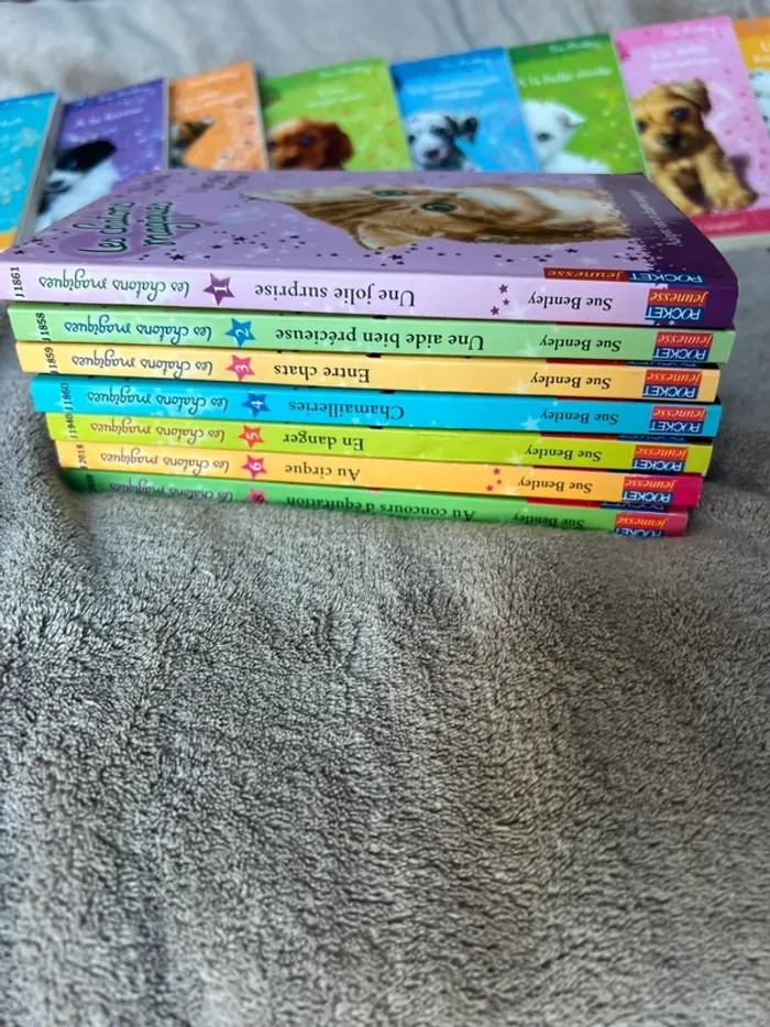 Lot de 15 livres enfant animaux magique chatons magiques et chiots magiques - photo numéro 2