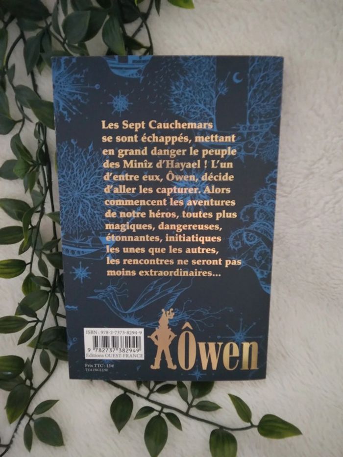 🍁A 3.5€ uniquement ce week-end 🍁 🌿Livre Ôwen et les sept cauchemars neuf🌿 - photo numéro 5