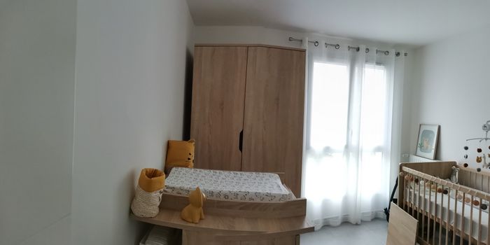 Trio chambre bébé Sauthon – lit, commode, armoire – excellent état - photo numéro 7