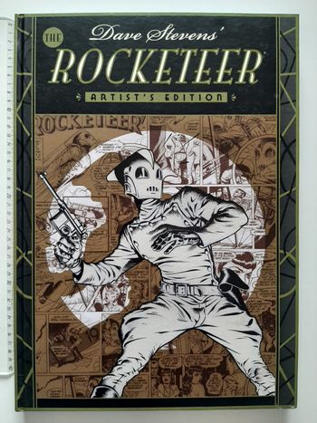 RARE The Rocketeer - Artist's edition Dave Stevens - grand format noir & blanc