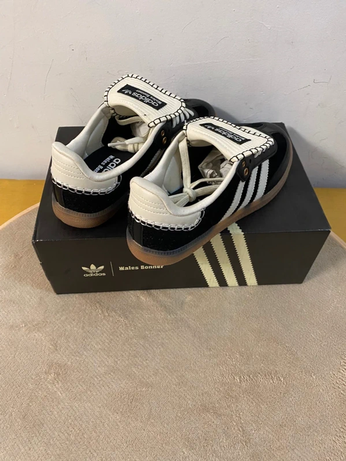 Adidas Samba x Wales Bonner Pony Tonal Noir 38 - photo numéro 2