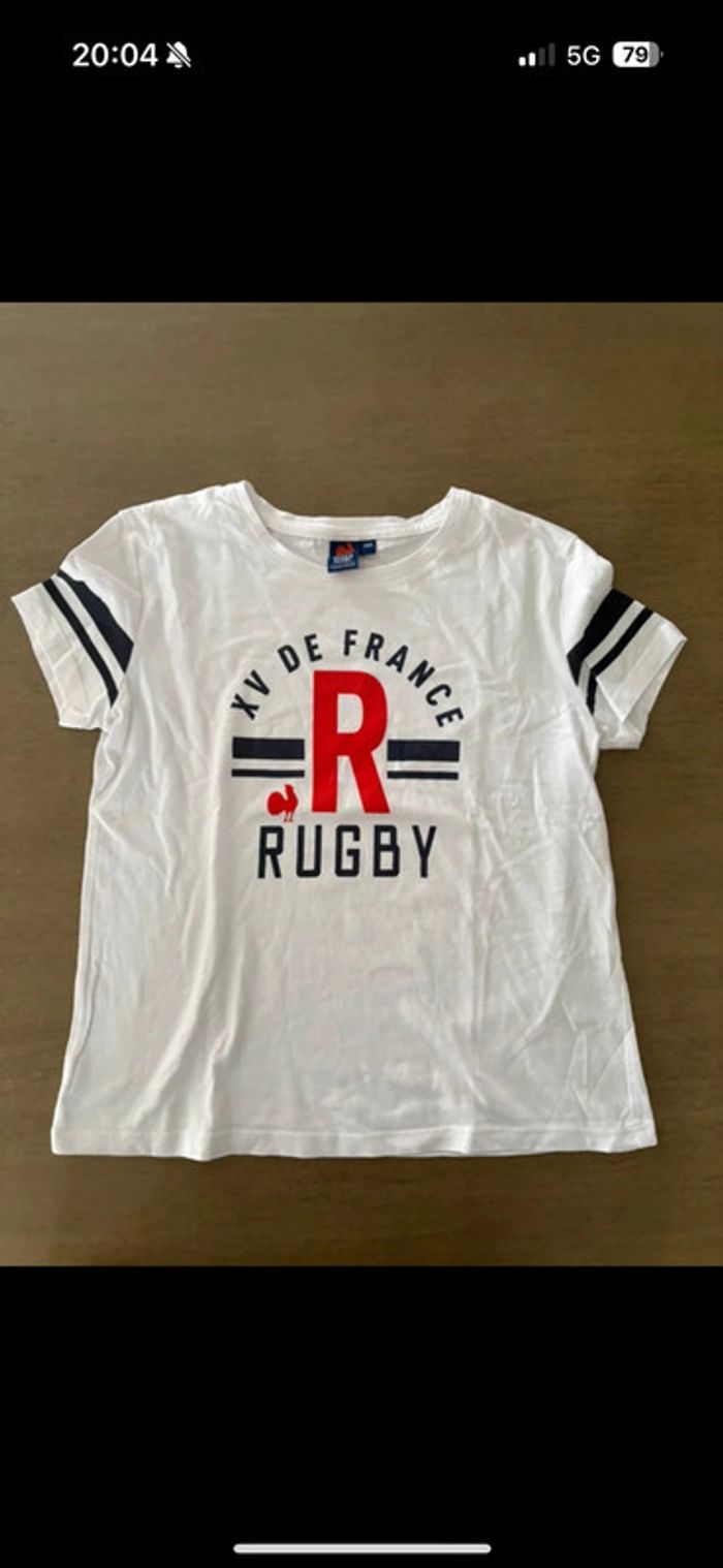 Tee-shirt fille France Rugby - photo numéro 2