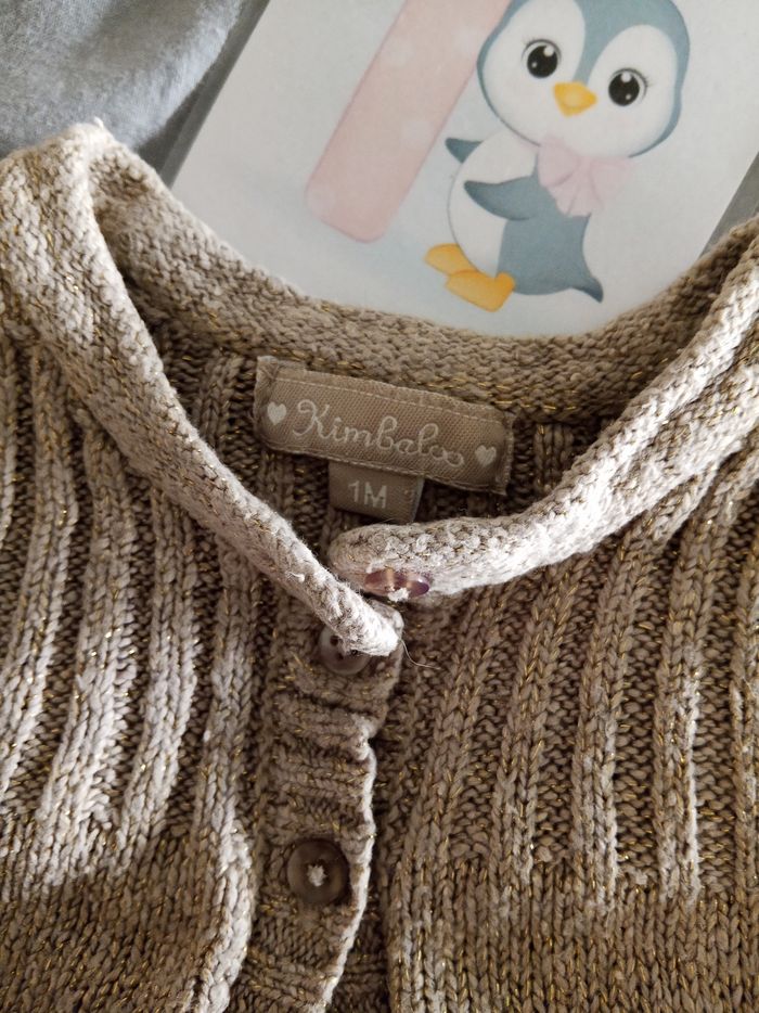 Gilet "or" 1 mois - photo numéro 3