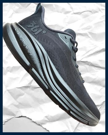 Chaussures running 361° Star Road Noir