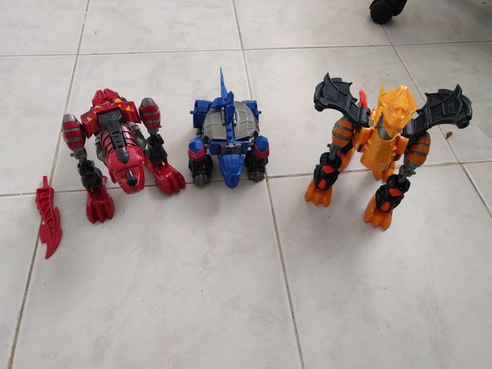 Dinosaures/dragons transformers