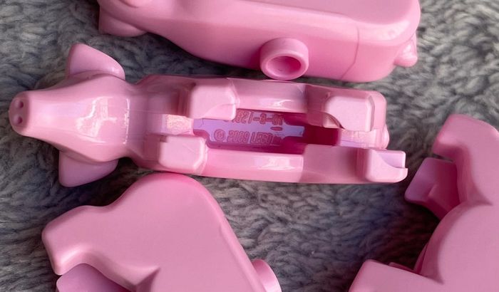 Lot de 4 cochons lego (pig) - photo numéro 6