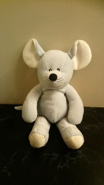 souris sensorielle en peluche