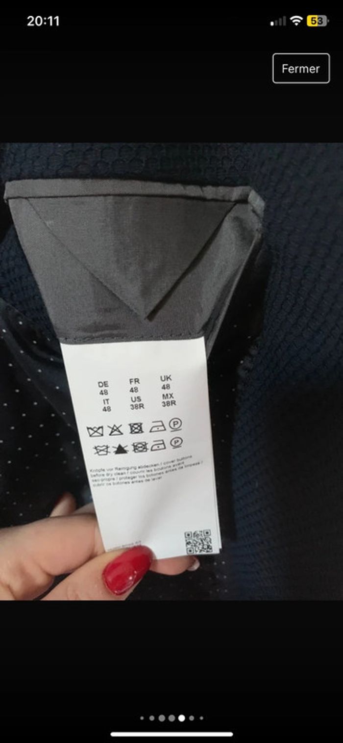 Veste de costume Hugo boss - photo numéro 7