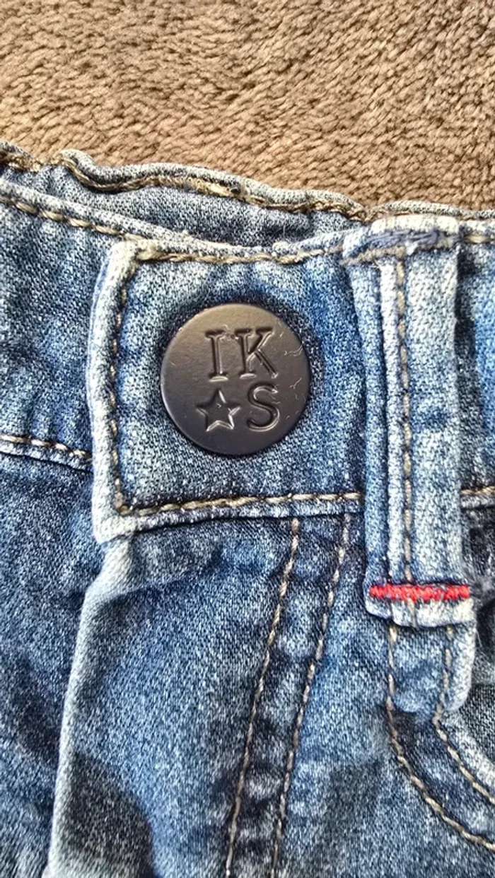 Jeans Slim IKKS 3mois - photo numéro 3