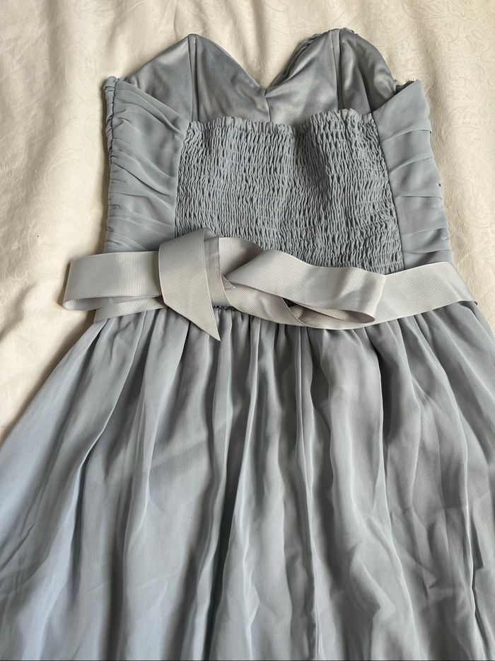 Robe de soirée Asos grise - photo numéro 5