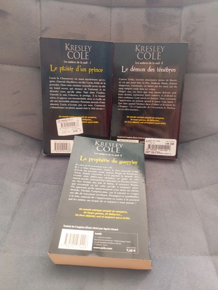 Les ombres de la nuit, tome 1 2 3 4 - 7 8 9 kresley cole - photo numéro 4