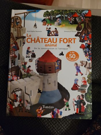 grand livre le château fort animé de tourbillon  (10e)