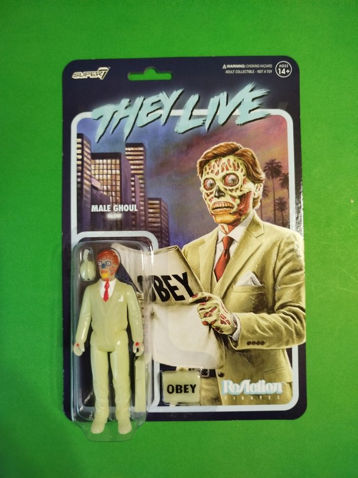 Figurine ReAction They live - Male ghoul glow