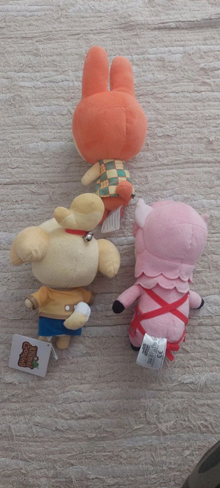 Lot de 3 peluches Animal
Crossing Nintendo - photo numéro 2