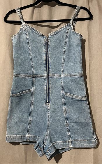 Combishort en jean bleu taille M jennyfer excellent état