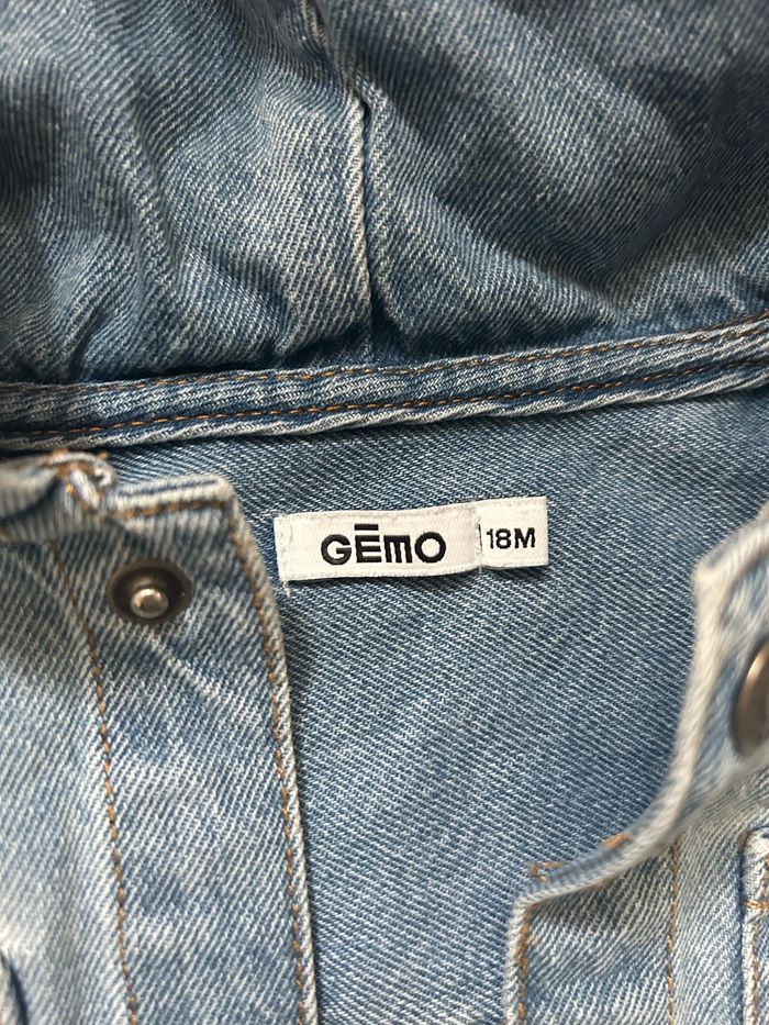 veste en jean avec capuche - photo numéro 2