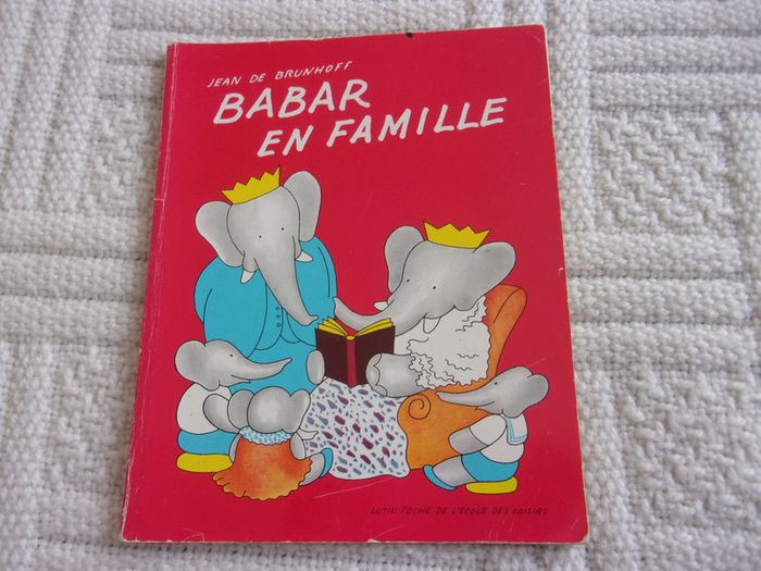 livre " Babar en famille"