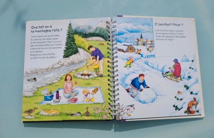 Livre animé à volets Les P'tits Juniors : 🏔 La Montagne  🏞 - photo numéro 10