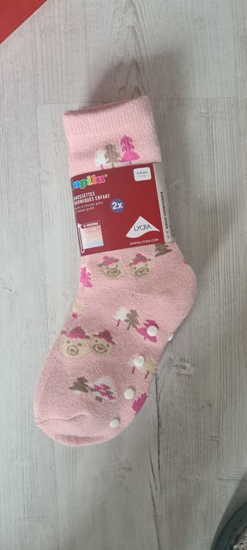 Chaussette anti dérapent