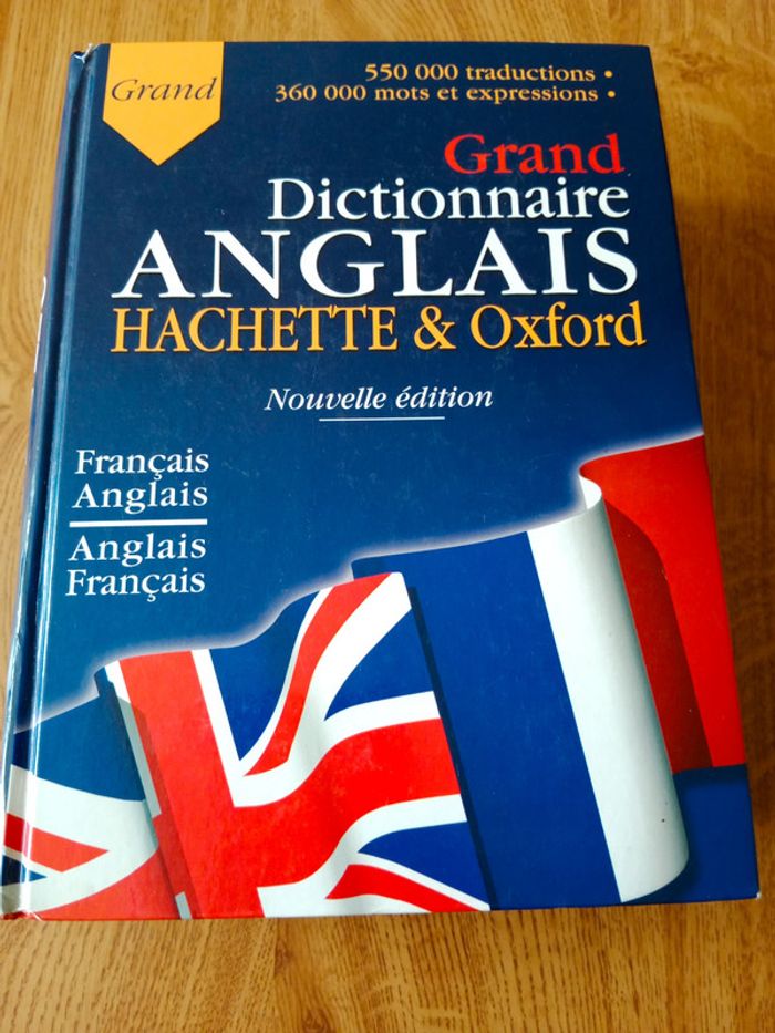 grand dictionnaire Anglais/Français